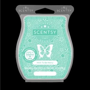 Scentsy Mint to Be Merry Wax Bar